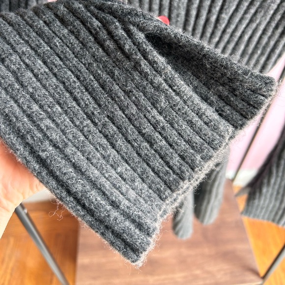 Viral H&M gray sweater dress - Picture 4 of 6